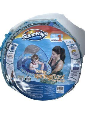 SwimWays Baby Spring Float Sun Canopy Ages 9-24M